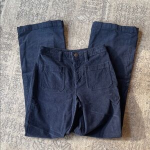 Faherty Women’s Navy Corduroy Pants Size 25